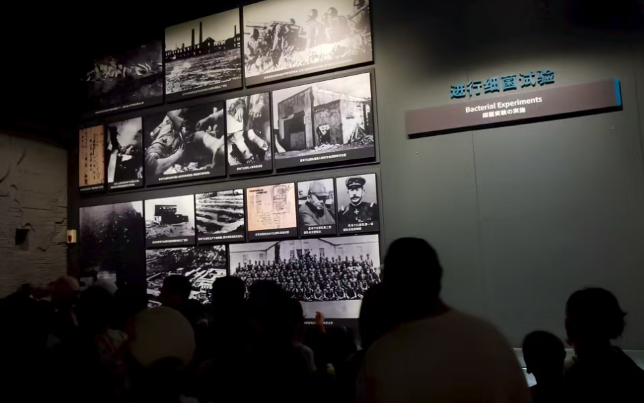 日军进行细菌试验